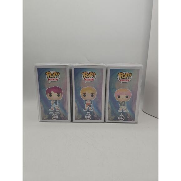 Funko Pop BTS KPoP DNA First Edition Rocks Lot Of 7 DAMAGED With PROTECTORS - Picture 9 of 16